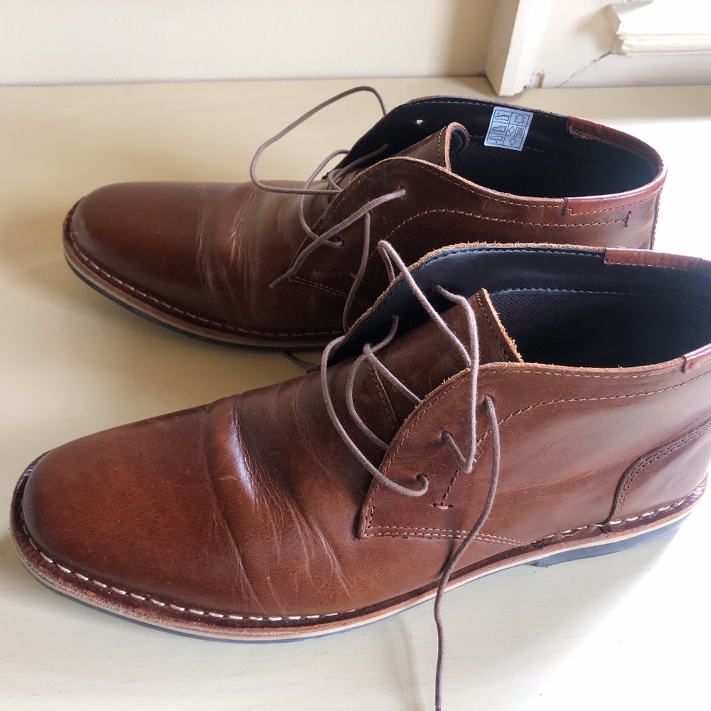 Mens Steve Madden Brown Chukka Boot Size 10.5